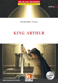 King arthur. readers red series.+cd-audio 