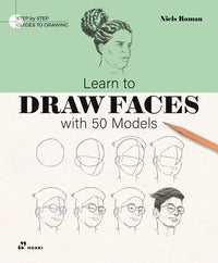 Learn to draw faces with 50 models 