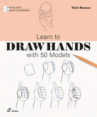 Learn to draw hands with 50 models 
