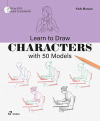 Learn to draw characters with 50 models 