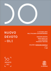 Vocabolario della lingua italiana devoto oli 2027 