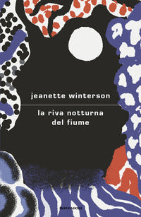 Riva notturna del fiume 