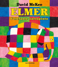 Elmer l'elefante variopinto - con peluche 