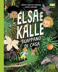 Elsa e kalle scappano di casa - passopasso stampatello maiuscolo 