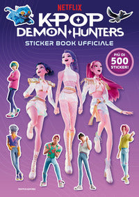 Kpop demon hunters - sticker book ufficiale 