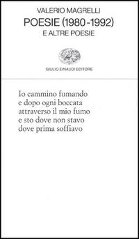 Poesie (magrelli) 1980-1992 e altre poesie 