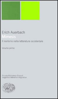 Mimesis - realismo nella letteratura occidentale 