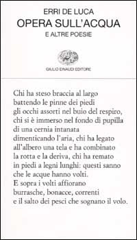 Opera sull'acqua e altre poesie 