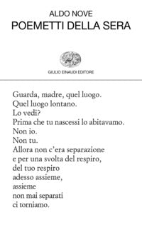 Poemetti della sera 