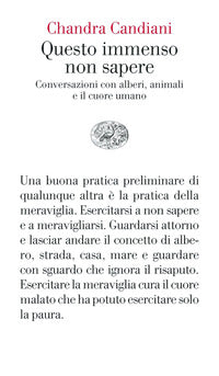 Questo immenso non sapere 