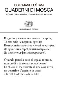 Quaderni di mosca 