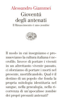 Gioventu' degli antenati - il rinascimento e' uno zombie 
