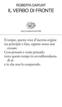 Verbo di fronte 
