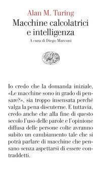 Macchine calcolatrici e intelligenza 