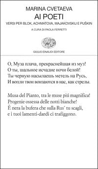 Ai poeti - versi per blok achmatova majakovskij e puskin 