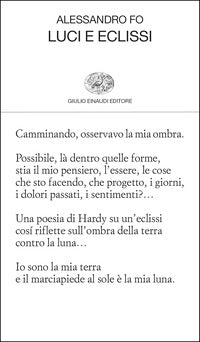 Luci e eclissi 