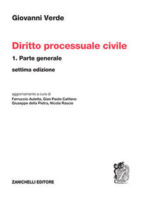 Diritto processuale civile 1 - parte generale 