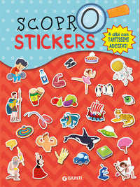Scopro stickers - 4 albi con tantissimi adesivi 