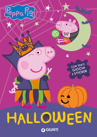 Halloween peppa pig con adesivi 