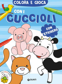 Colora e gioca con i cuccioli 