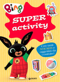 Bing super activity con adesivi 