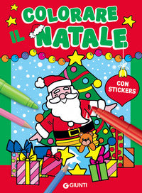 Colorare il natale - con stickers 