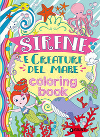 Sirene e creature del mare - coloring book 