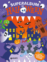 Superalbum di halloween con adesivi 
