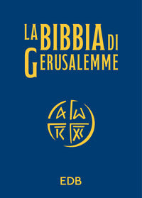 Bibbia di gerusalemme - tascabile azzurra 