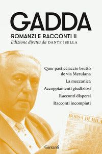 Romanzi e racconti ii (gadda) 