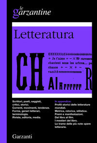 Letteratura - le garzantine 