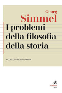Problemi della filosofia della storia 