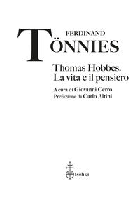 Thomas hobbes la vita e il pensiero 