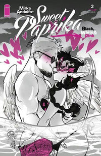 Black white and pink - sweet paprika - copertina rosa 