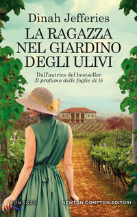 Ragazza nel giardino degli ulivi 