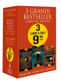 3 grandi bestseller - l'arte del delitto - cofanetto 3 volumi 