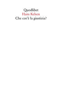 Che cos'e' la giustizia ? 