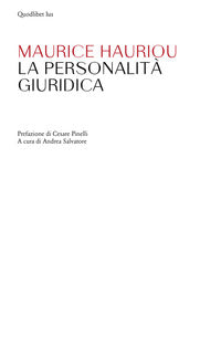 Personalita' giuridica 