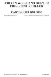 Carteggio 1794 - 1805 