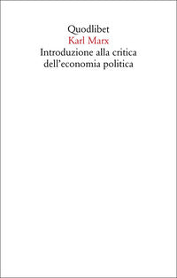 Introduzione alla critica dell'economia politica 