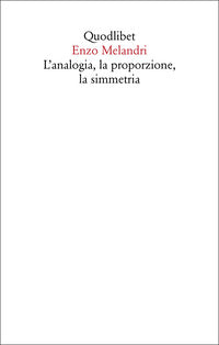 Analogia la proporzione la simmetria 