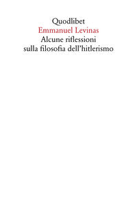 Alcune riflessioni sulla filosofia dell'hitlerismo 