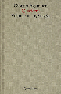 Quaderni - volume ii 1981 - 1984 