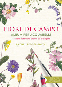 Fiori di campo album per acquarelli 