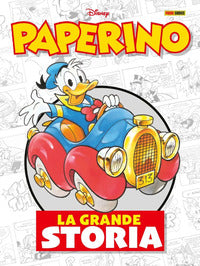 Paperino - la grande storia - con 8 francobolli in metallo 