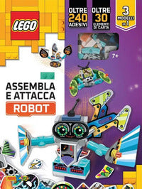 Assembla e attacca robot - lego 
