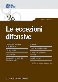 Eccezioni difensive 