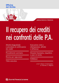 Recupero dei crediti nei confronti delle pubbliche amministrazioni 