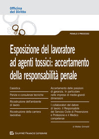 Esposizione del lavoratore ad agenti tosssici - accertamento della responsabilita' penale 
