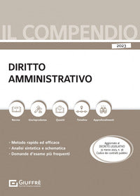 Compendio diritto amministrativo 2023 